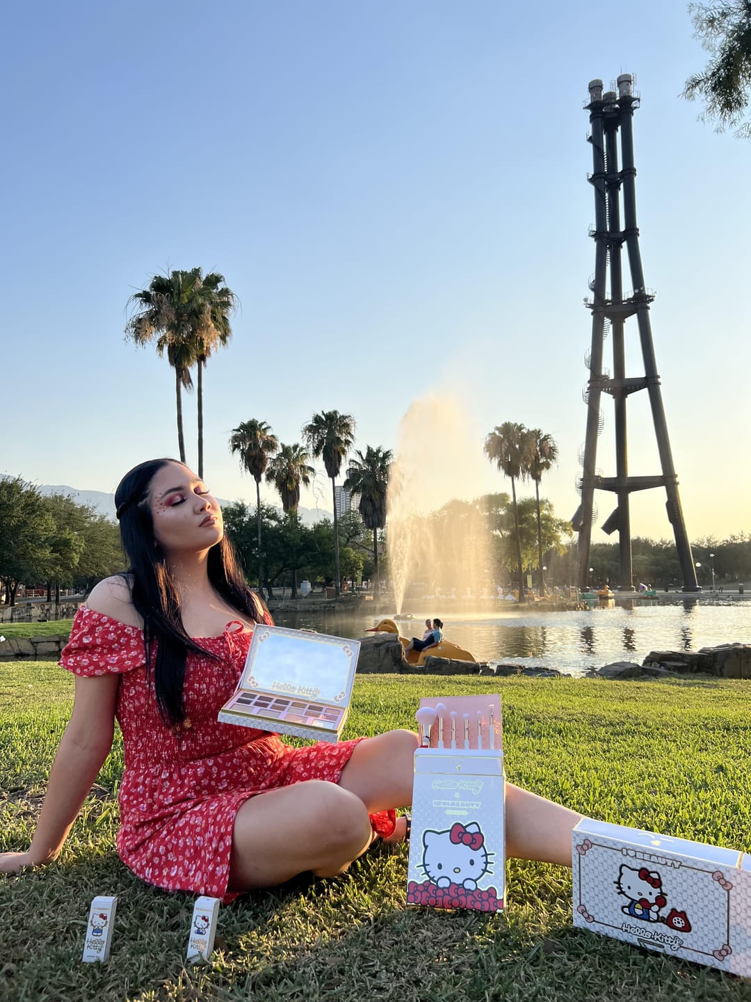 Customer photo review of Set Makeup | Hello Kitty