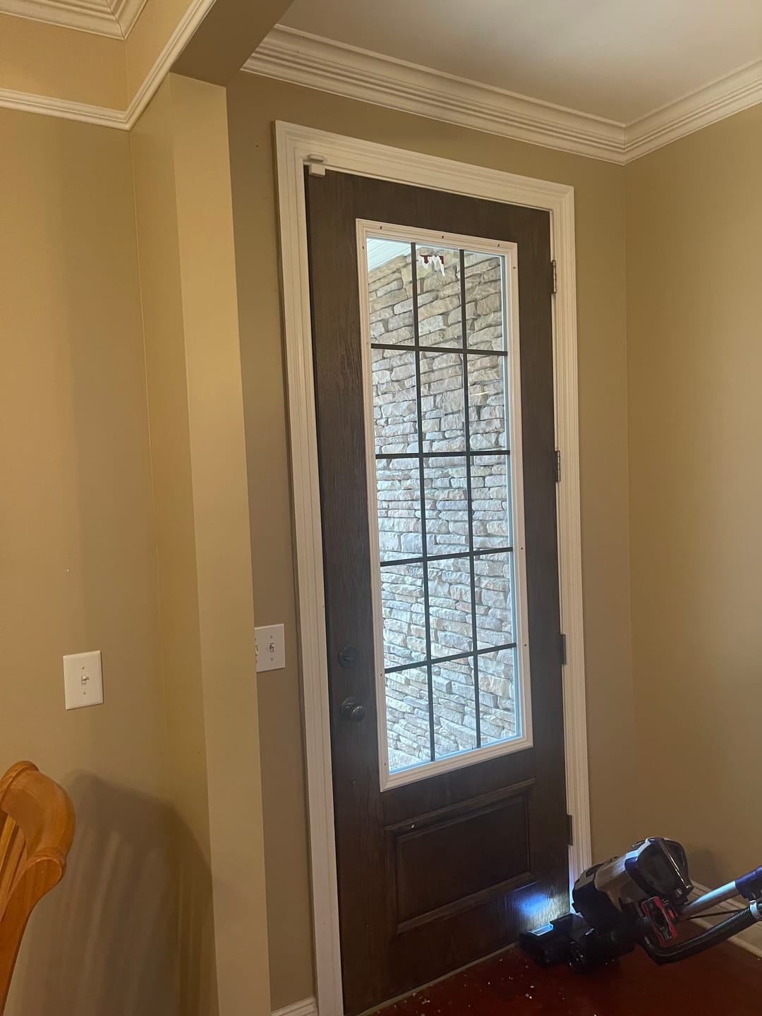 Customer photo review of Grills Between Glass 15 Lite Glass and Frame Kit (Full Lite)