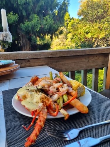 Customer photo review of Red NZ Crayfish Frozen