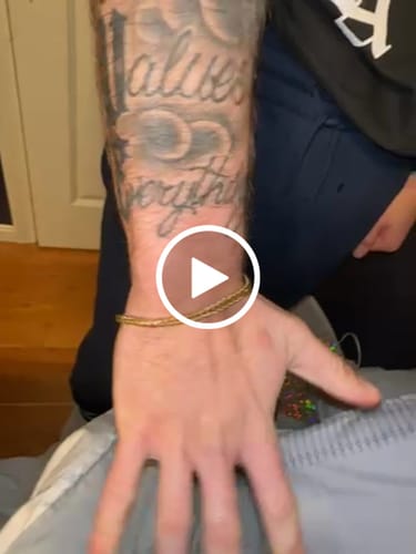 Customer video review of 4mm Franco Link Bracelet