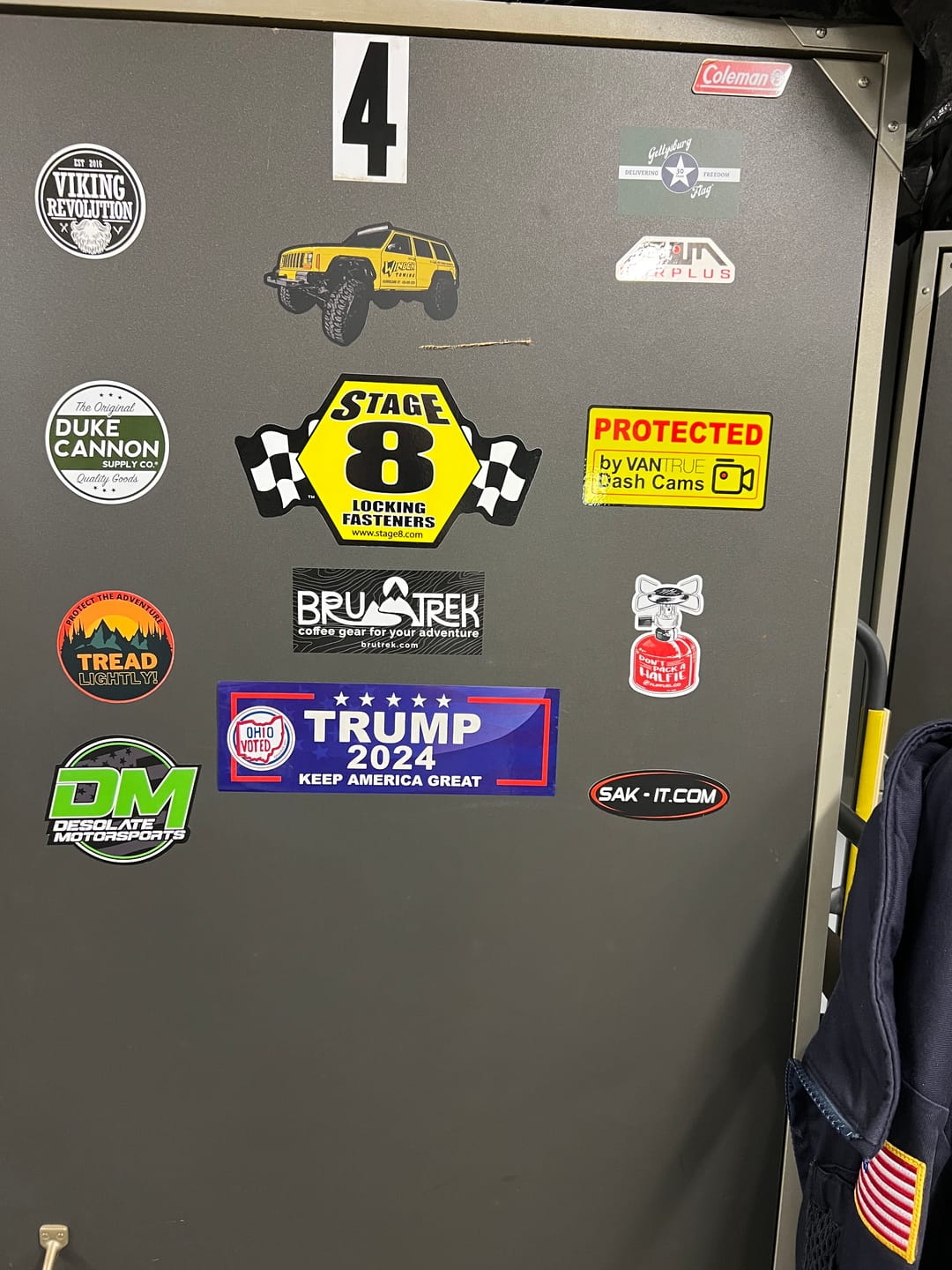Customer photo review of FlipFuel® Fuel Canister Sticker