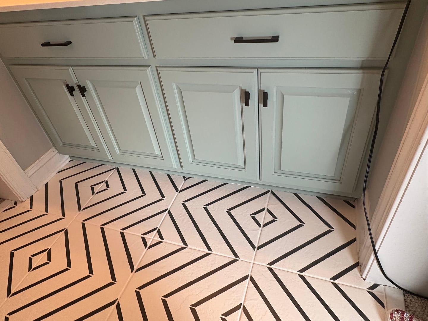 Customer photo review of Miracle Paint - Cartouche Green