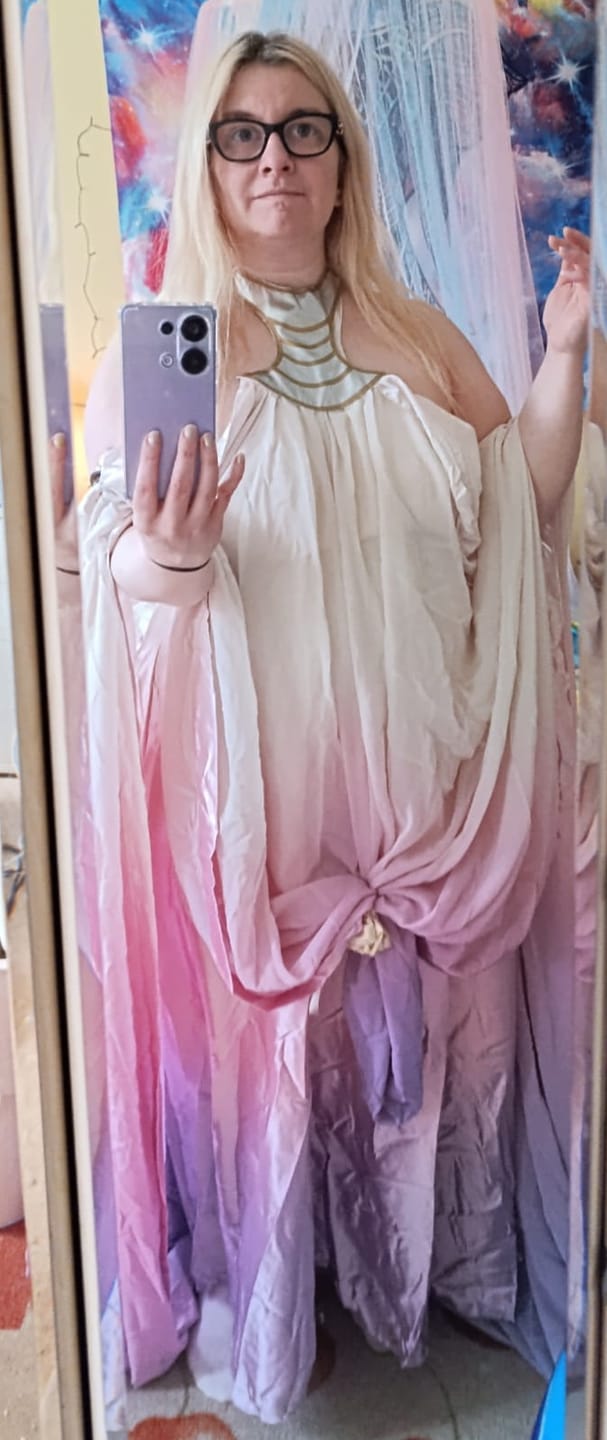 Customer photo review of Padme Amidala Naberrie Kleid Cosplay Kostüm Bekleidung