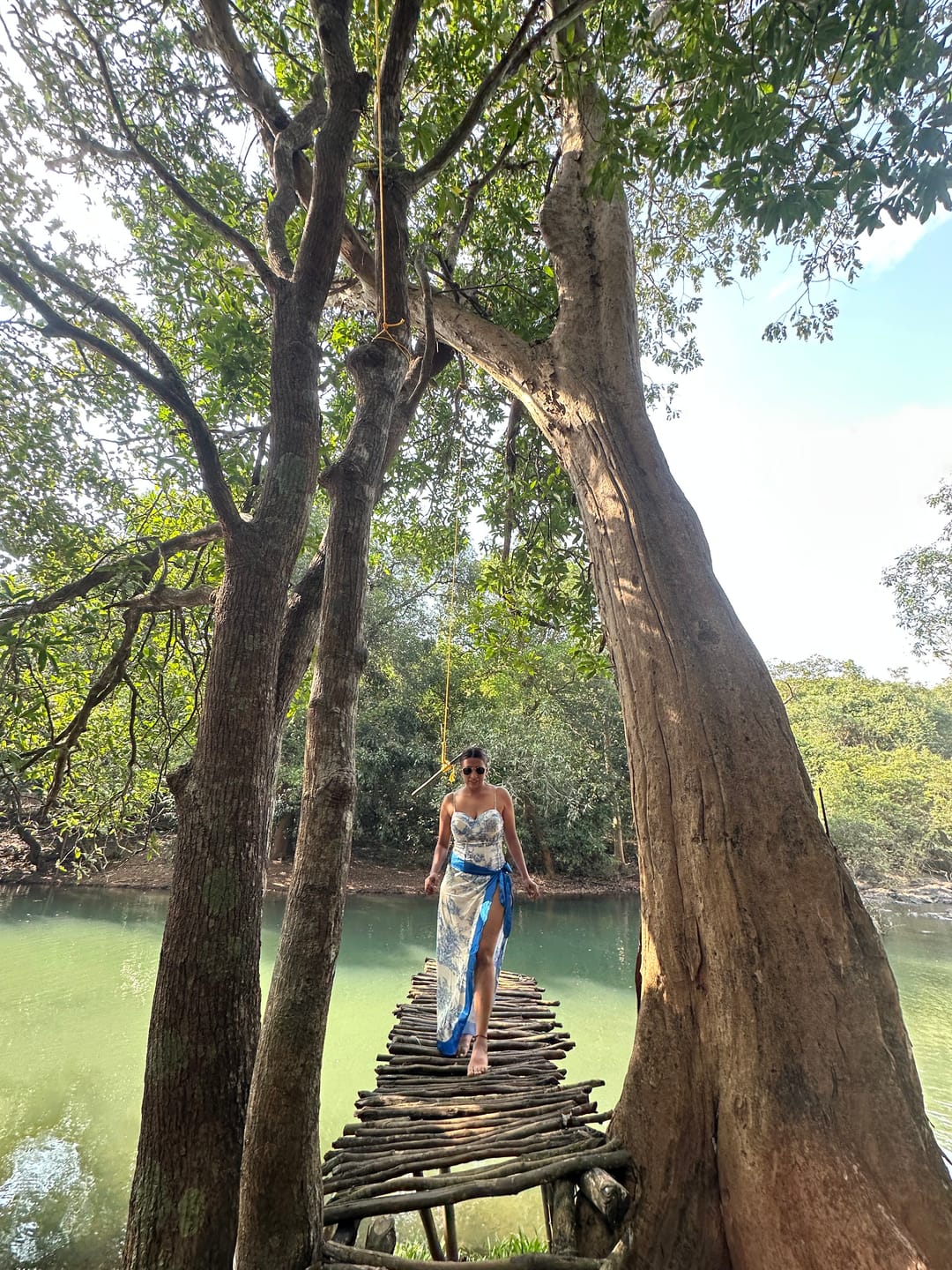 Customer photo review of Greece swimsuit with Sarong Skirt