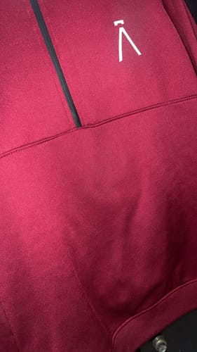 Customer photo review of MAROON BASIC WINTER WOMEN TRACKSUIT