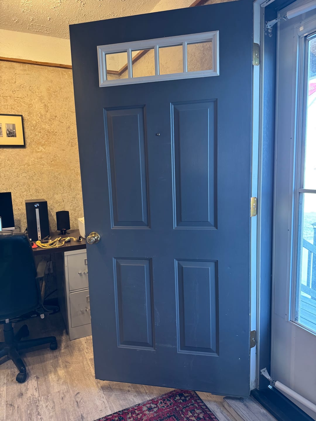 Customer photo review of Clear 4 Lite Glass and Frame Kit (24" x 8" Frame Size)
