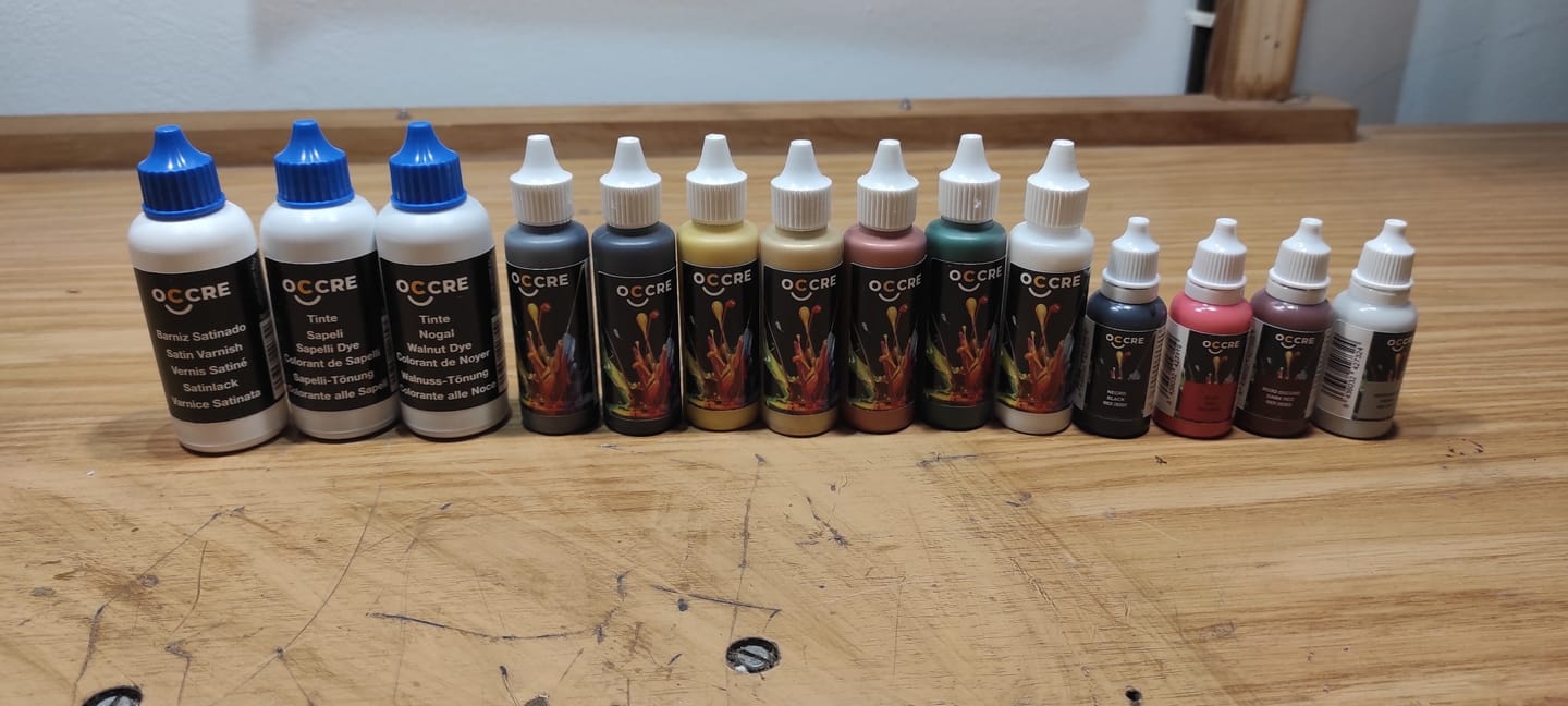 Customer photo review of Pack Pinturas Acrílicas Maqueta Amerigo Vespucci