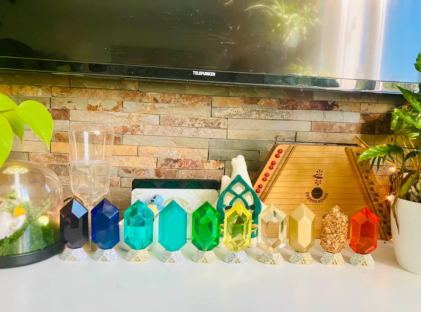 Customer photo review of Rubis inspirés par l'univers Zelda - 10 coloris disponibles!