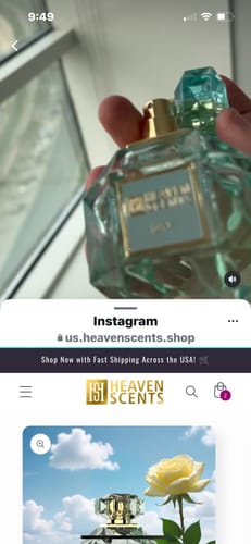 Customer photo review of Soul Perfume from Heaven Scents