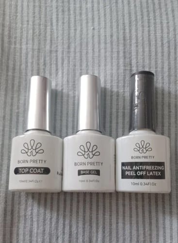 Customer photo review of Jelly Gel Nail Polish - 6 Colours - Ideal Gift