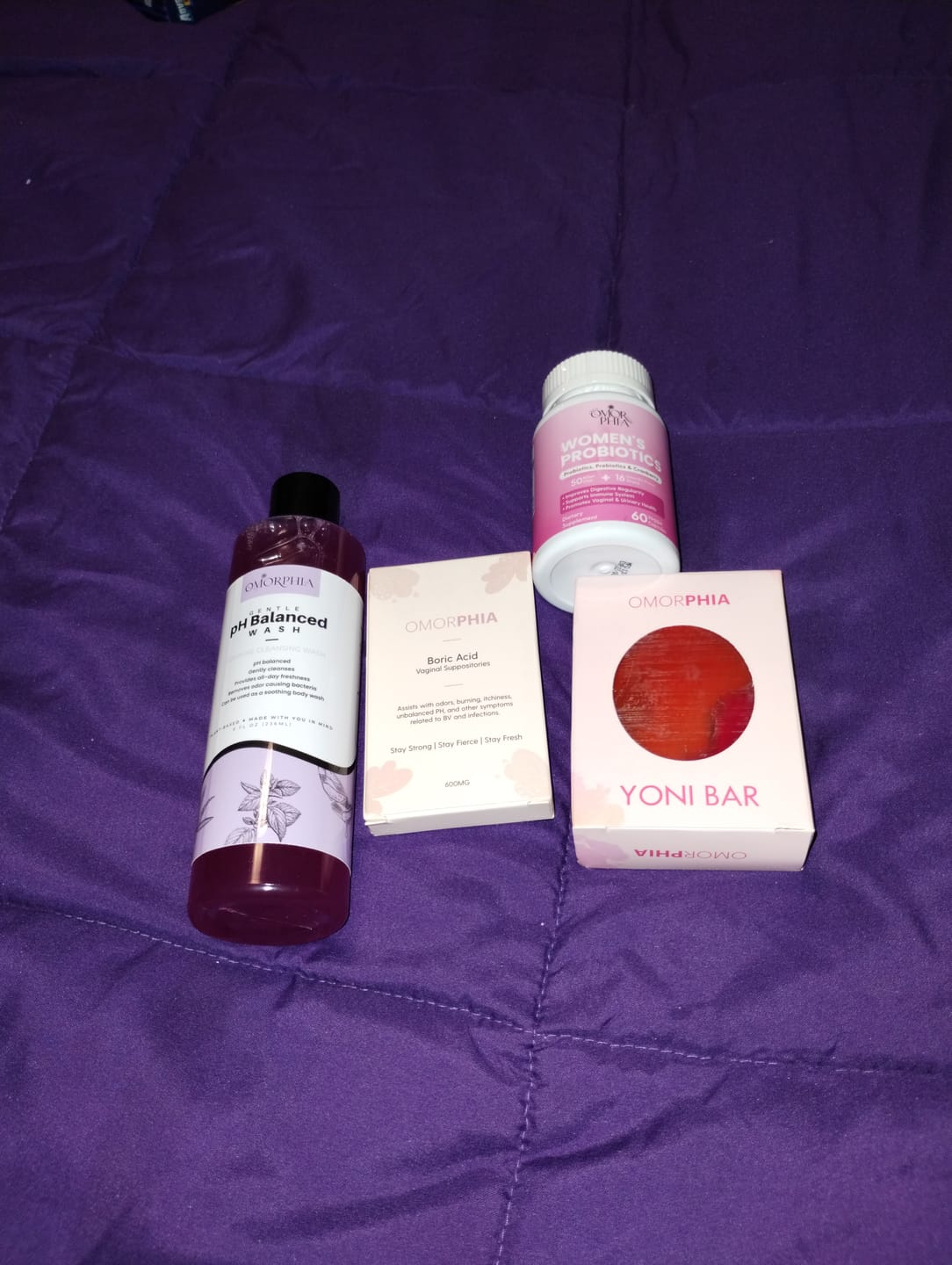 Customer photo review of Boric Acid Suppositories