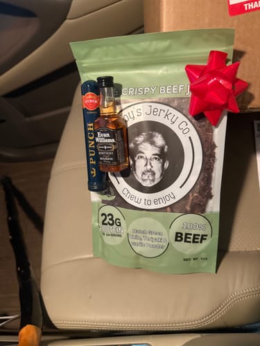 Customer photo review of HATCH GREEN CHILE (Award Winning) Beef Jerky