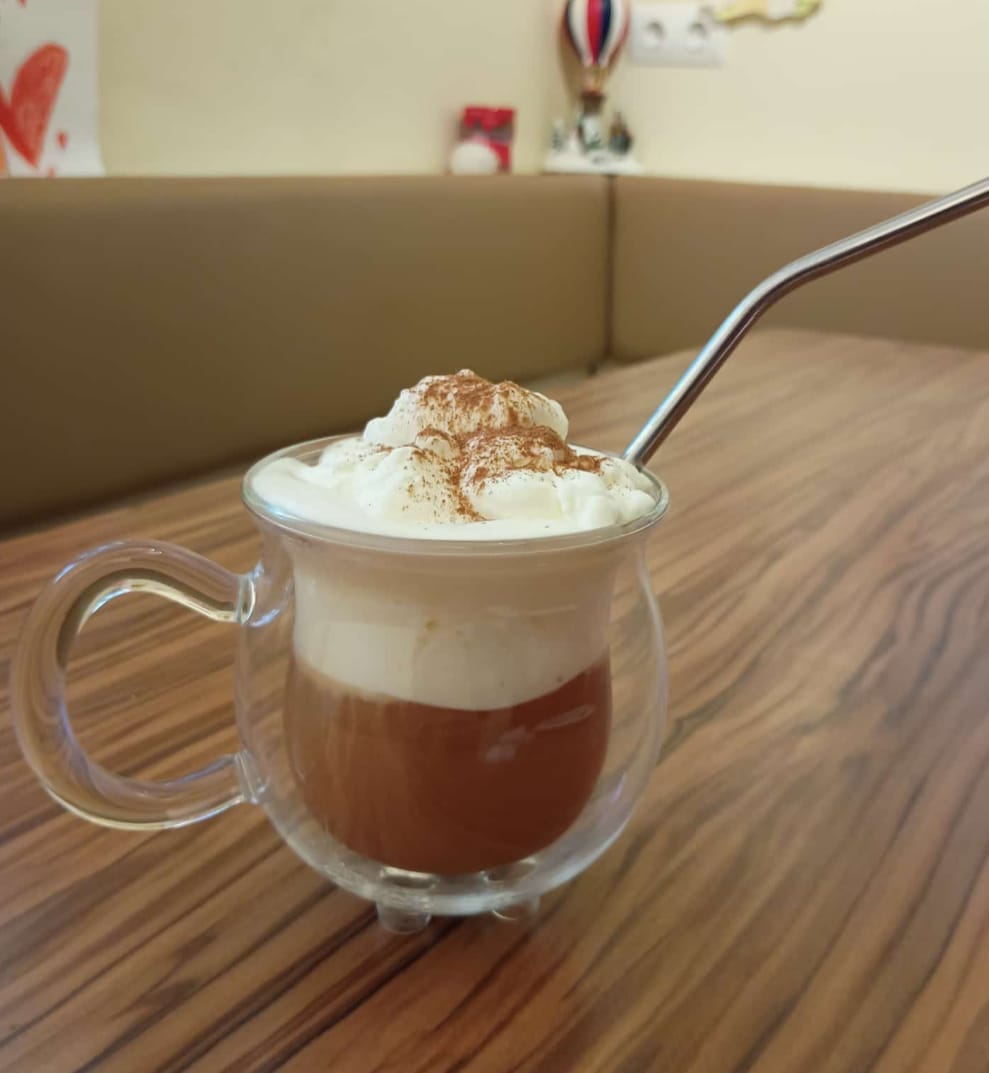 Customer photo review of Kessel Tasse aus Glas – Doppelwandig