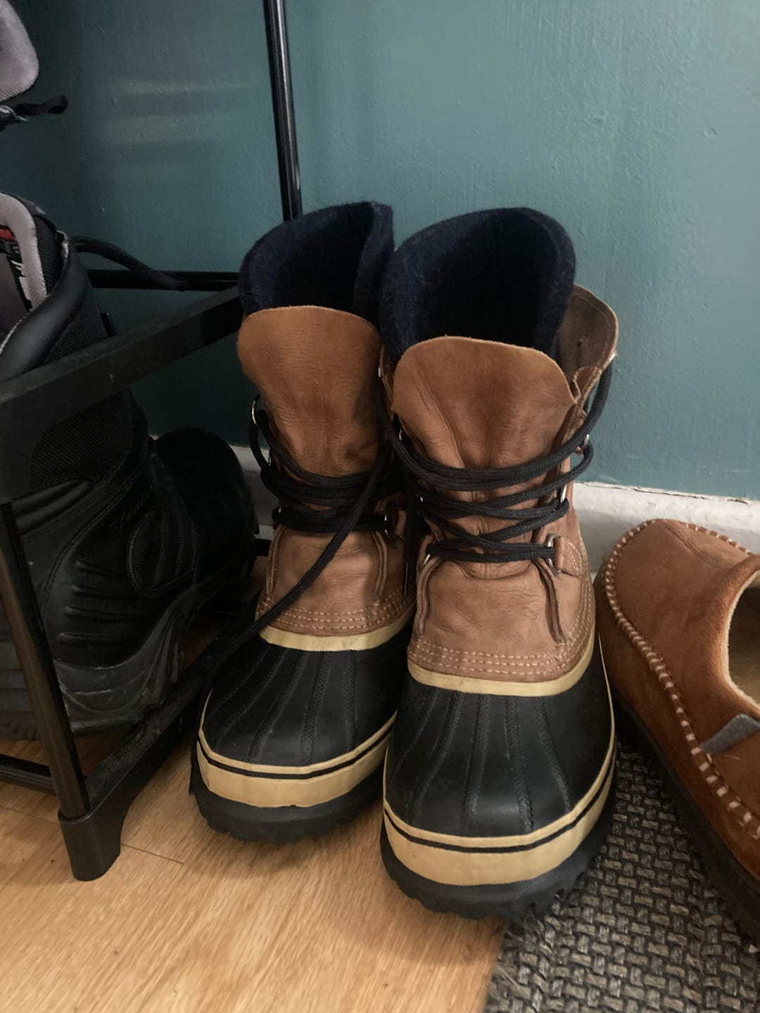 Customer photo review of Wool Felt Replacement Boot Liners (826 BB)