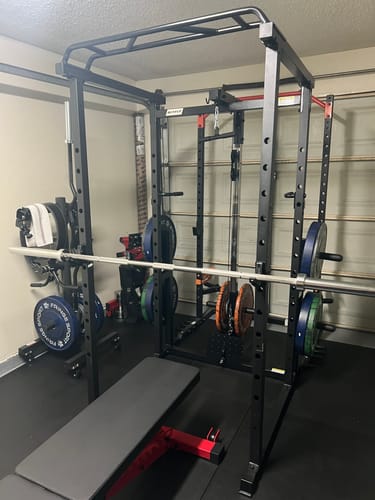 Customer photo review of RitFit PPC02 1000lbs Power Cage with Lat Pulldown for Home Gym