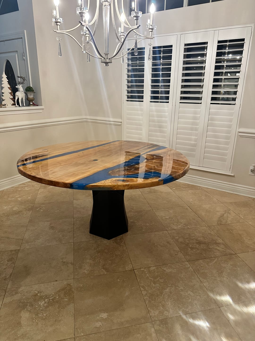 Customer photo review of Table Base 319 Namu 28H Metal Kitchen Design Furniture