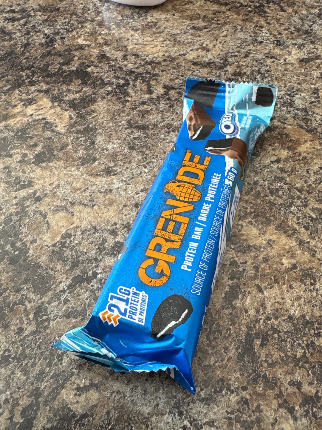 Customer photo review of Grenade - Barre protéinée 60g