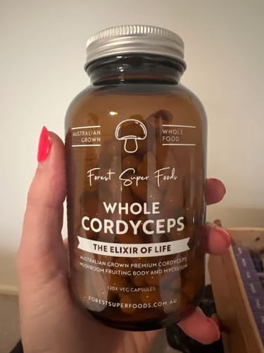Customer photo review of Australian Grown Cordyceps Mushroom