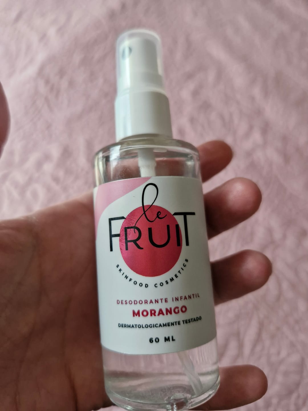 Customer photo review of Desodorante Diário Teen
