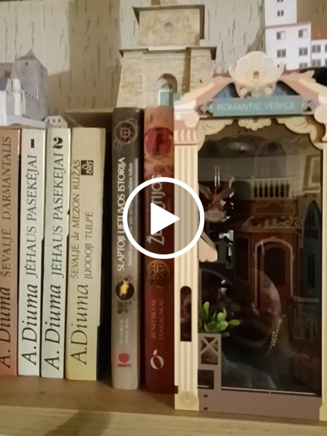 Customer video review of Romantiškoji Venecija: Italijos įkvėpta medinė dėlionė