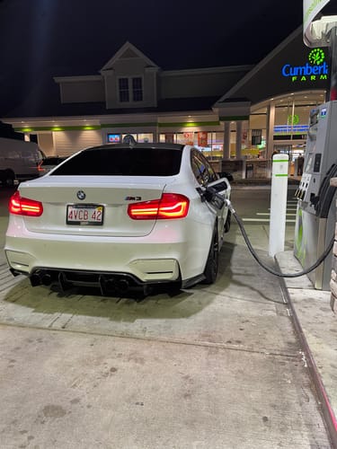 Customer photo review of F8X M3/M4 PSM Carbon Fiber Diffuser 4PC