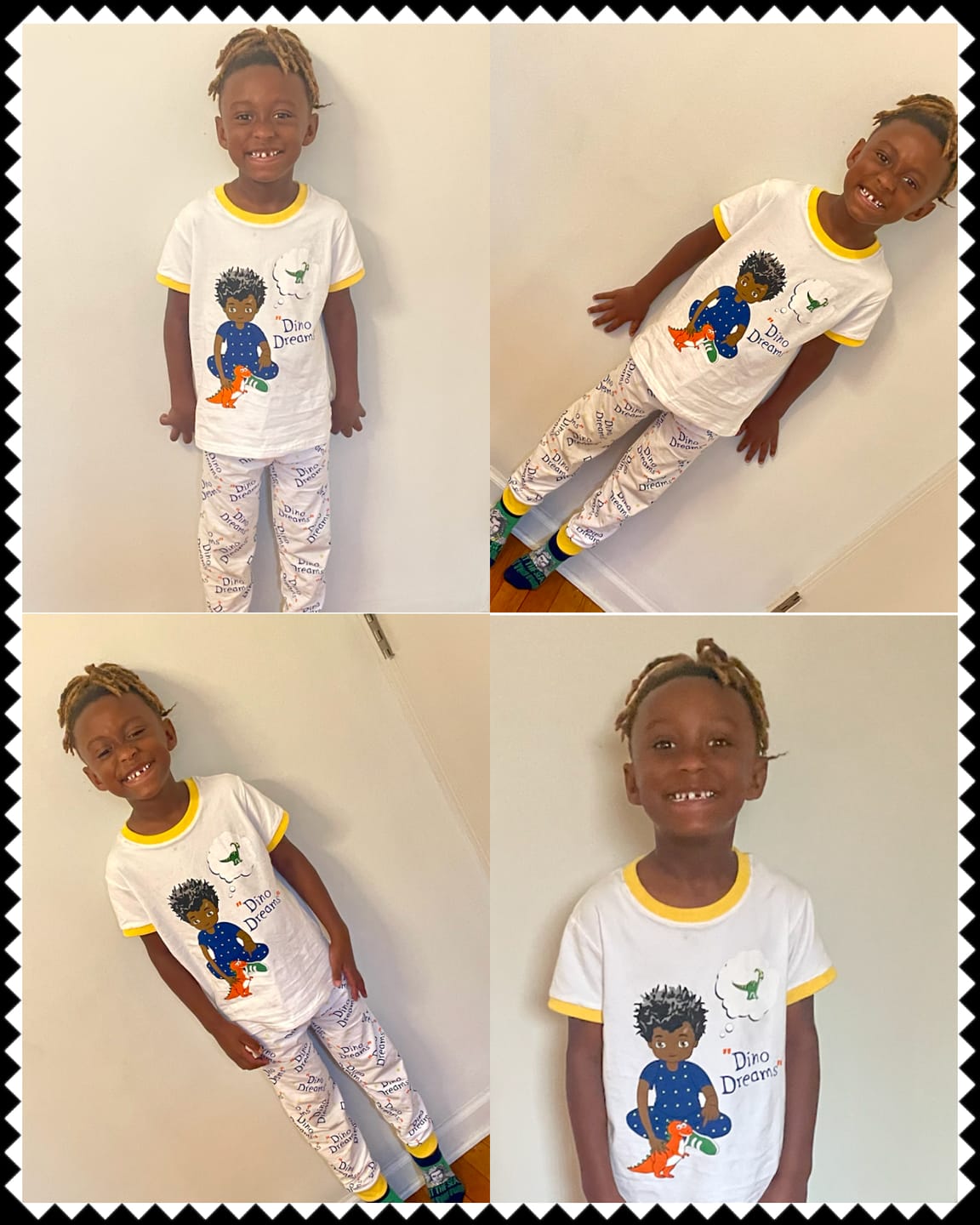 Customer photo review of Fairy Princess Girls Cotton short sleeve Pajamas sleepwear loungewear 2 pc