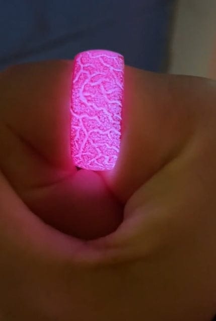 Customer photo review of FREE Today: Night Crack Energy Glow Ring
