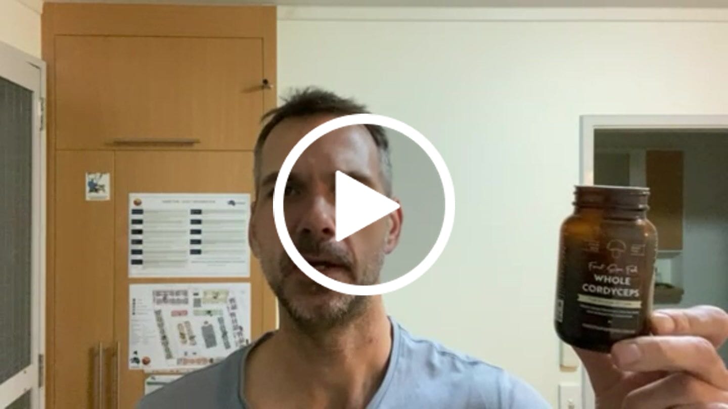 Customer video review of Australian Grown Cordyceps Mushroom