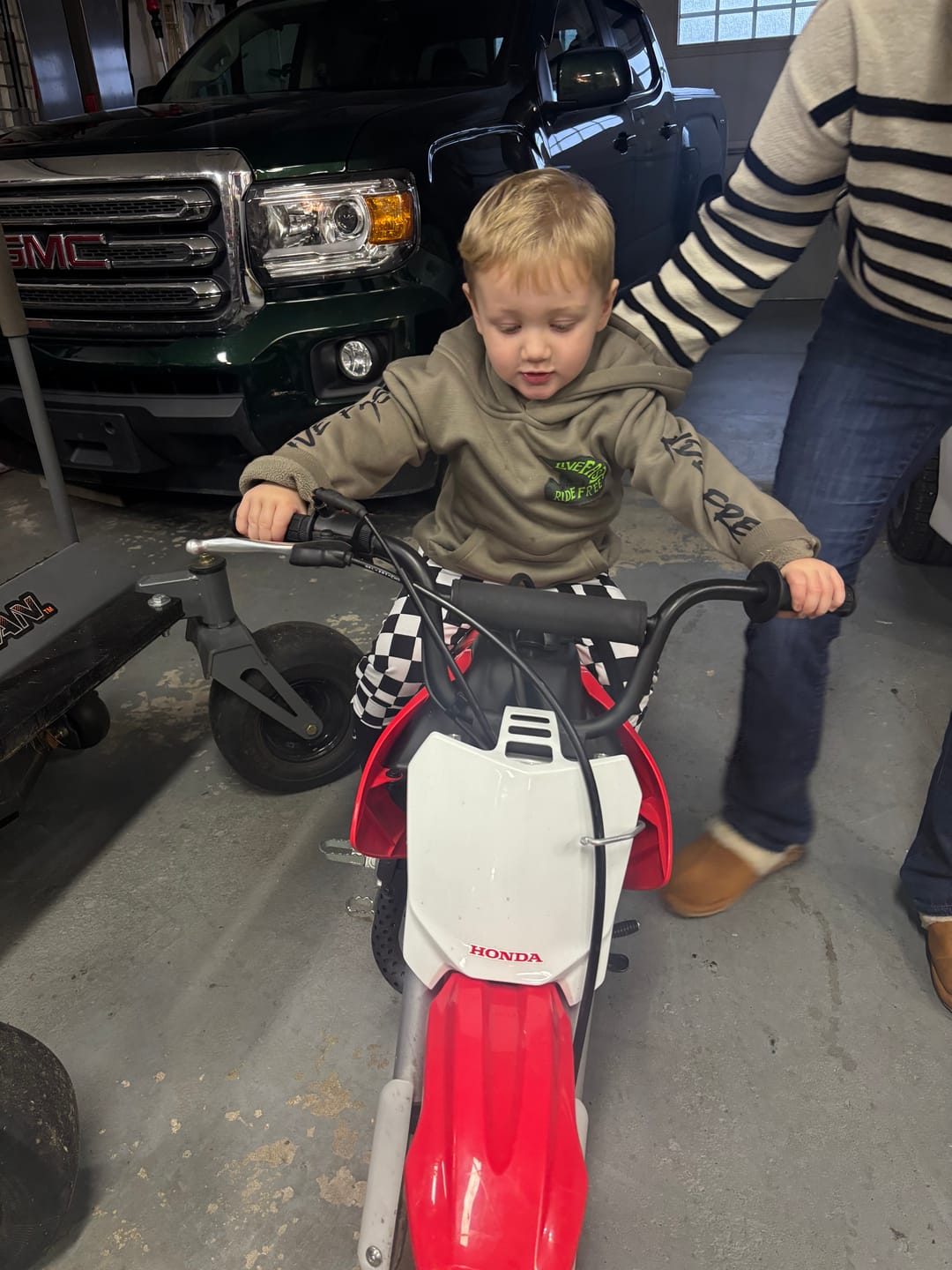 Customer photo review of Live Fast Ride Free - Hoodie