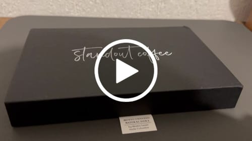 Customer video review of Standout Competition Coffee Subscription