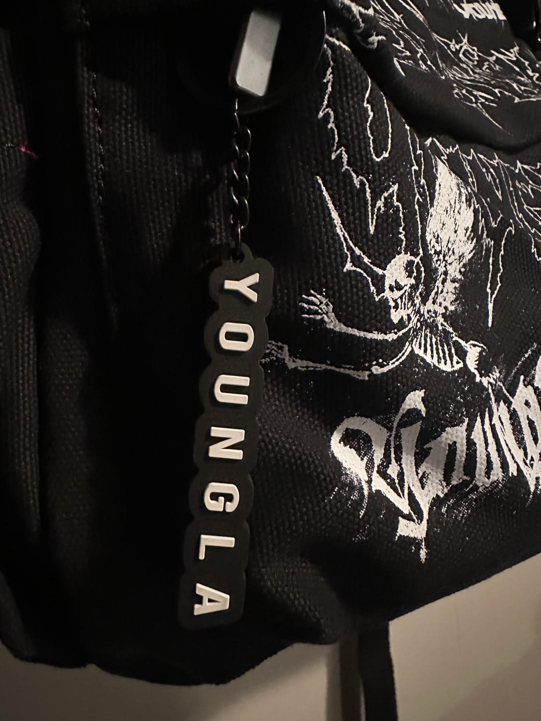 Customer photo review of 931 YoungLA Keychains