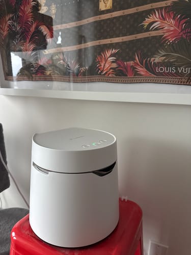 Customer photo review of Carepod One - Stainless Steel Humidifier CA