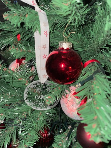 Customer photo review of Weihnachtsdeko mit Schneeflocken