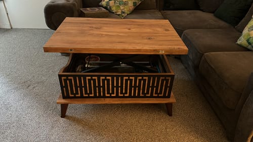 Customer photo review of Magic City Extendable Coffee & Dining Table 6 in 1
