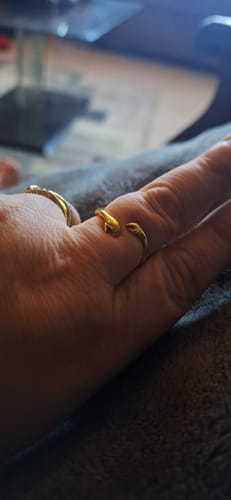 Customer photo review of Bague Câlin Eternel - Une bague si magnifique que je n'ai plus envie de la retirer