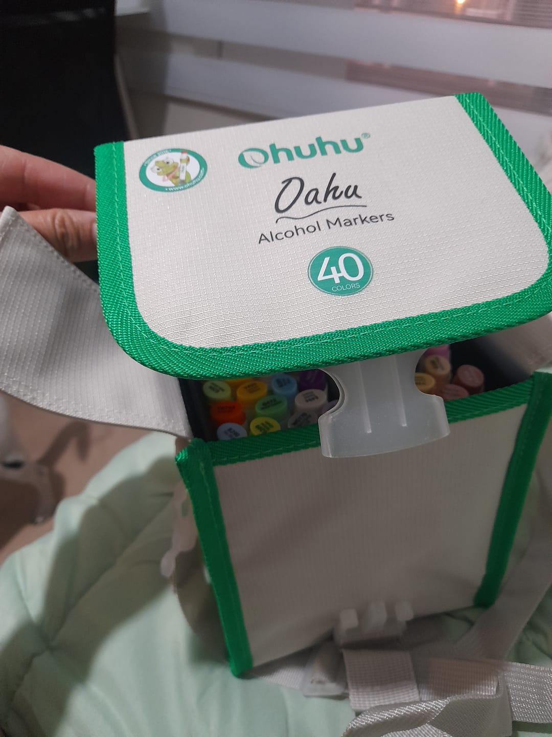 Customer photo review of Ohuhu - Set 40 Marcadores al Alcohol Oahu Doble Punta