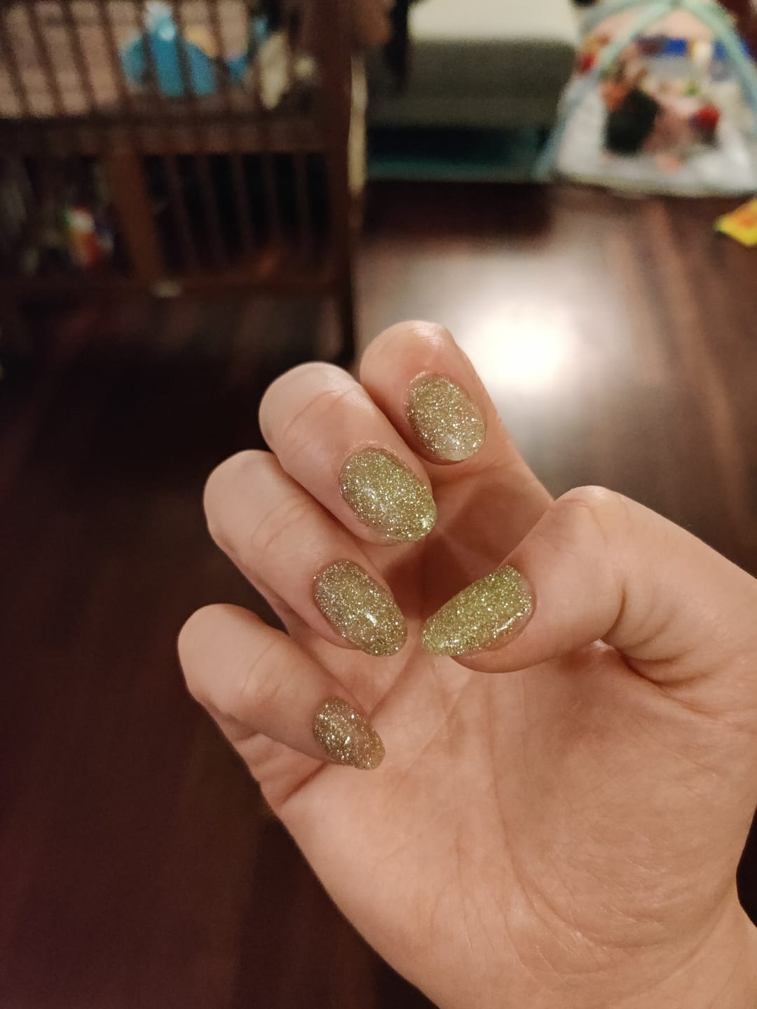 Customer photo review of Black Out Dipping Powder