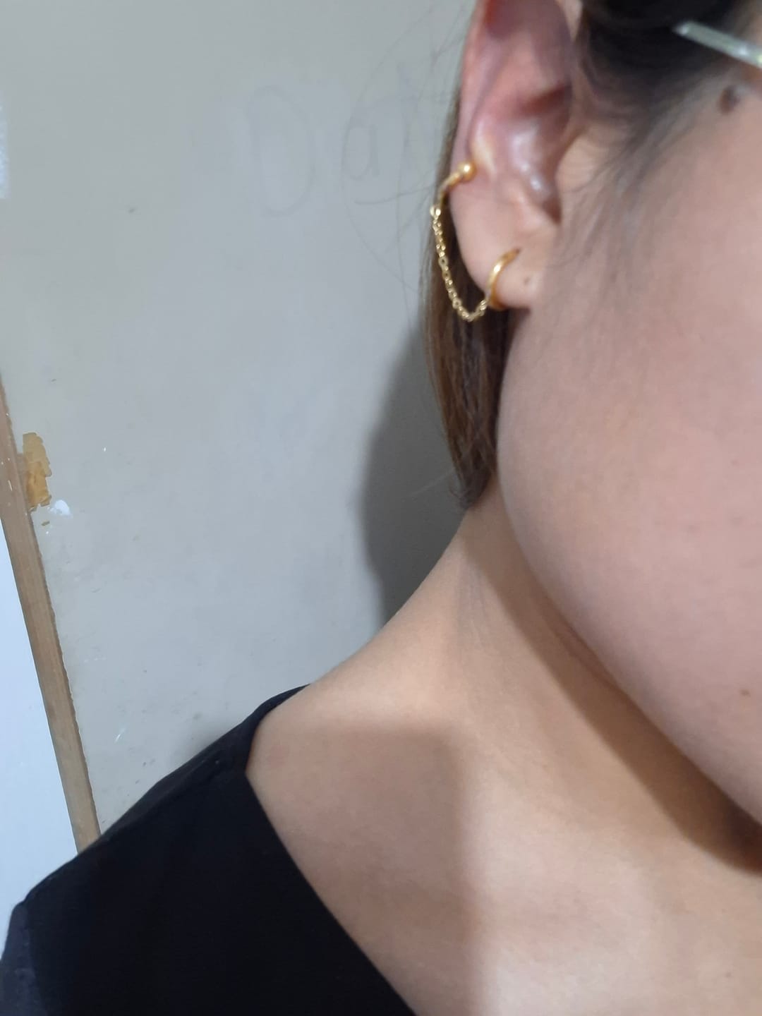 Customer photo review of Ear cuff con extensión