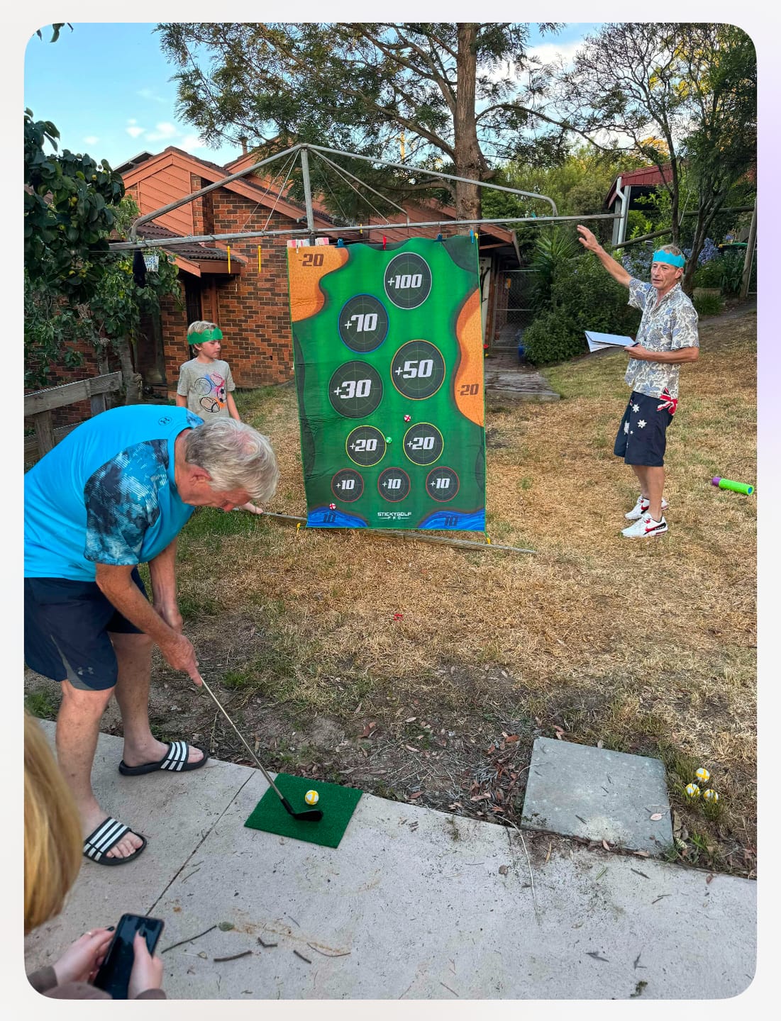 Customer photo review of StickyGolf Pro™ (Ultimate Edition)