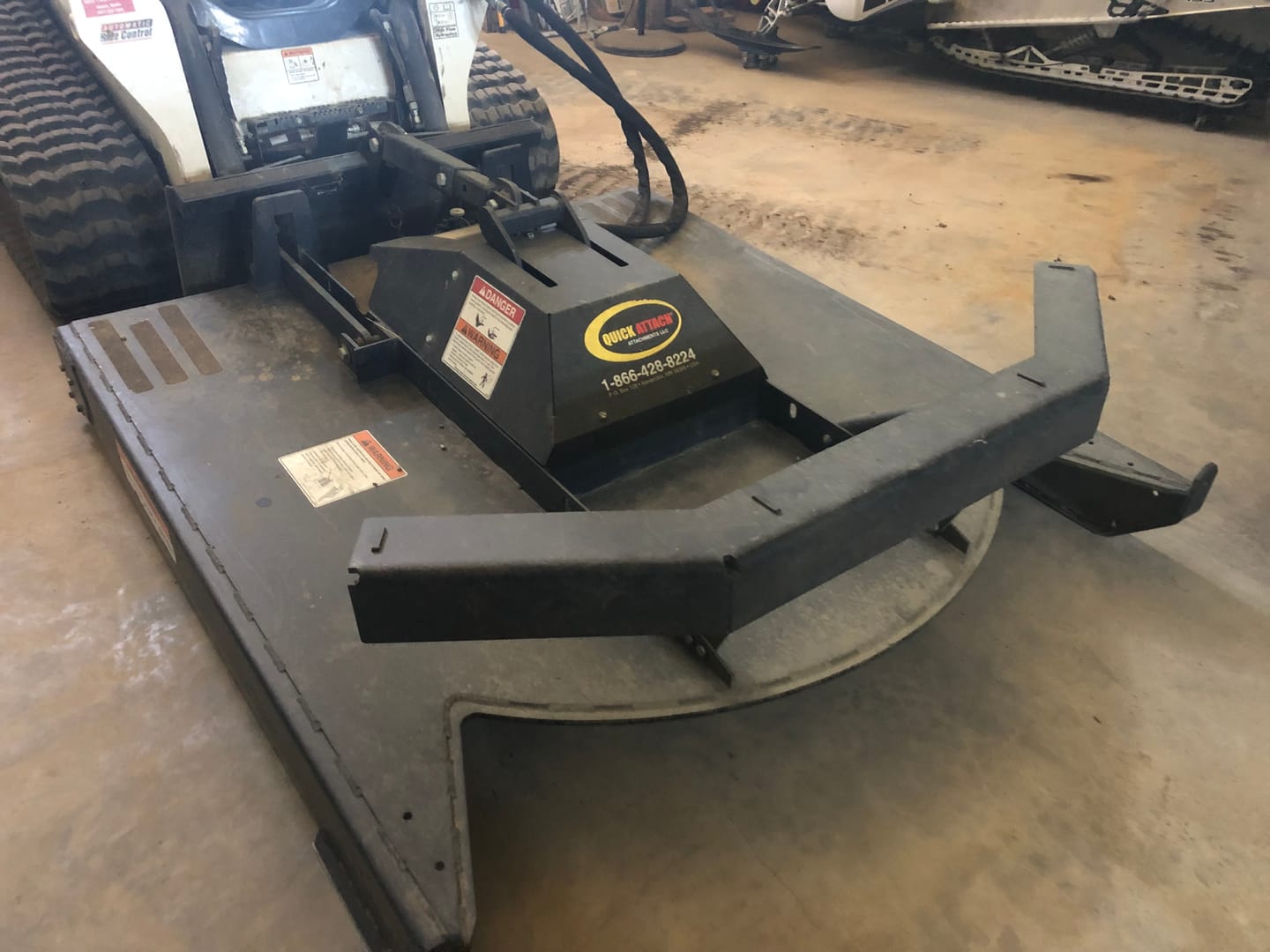 Customer photo review of Brush Buster - Rotary Brush Cutter/Mower