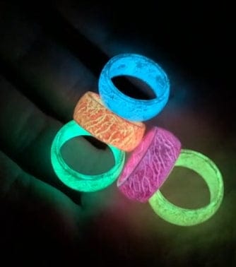 Customer photo review of FREE Today: Night Crack Energy Glow Ring