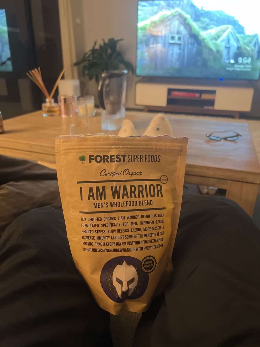 Customer photo review of I Am Warrior Mens Multivitamin Capsules