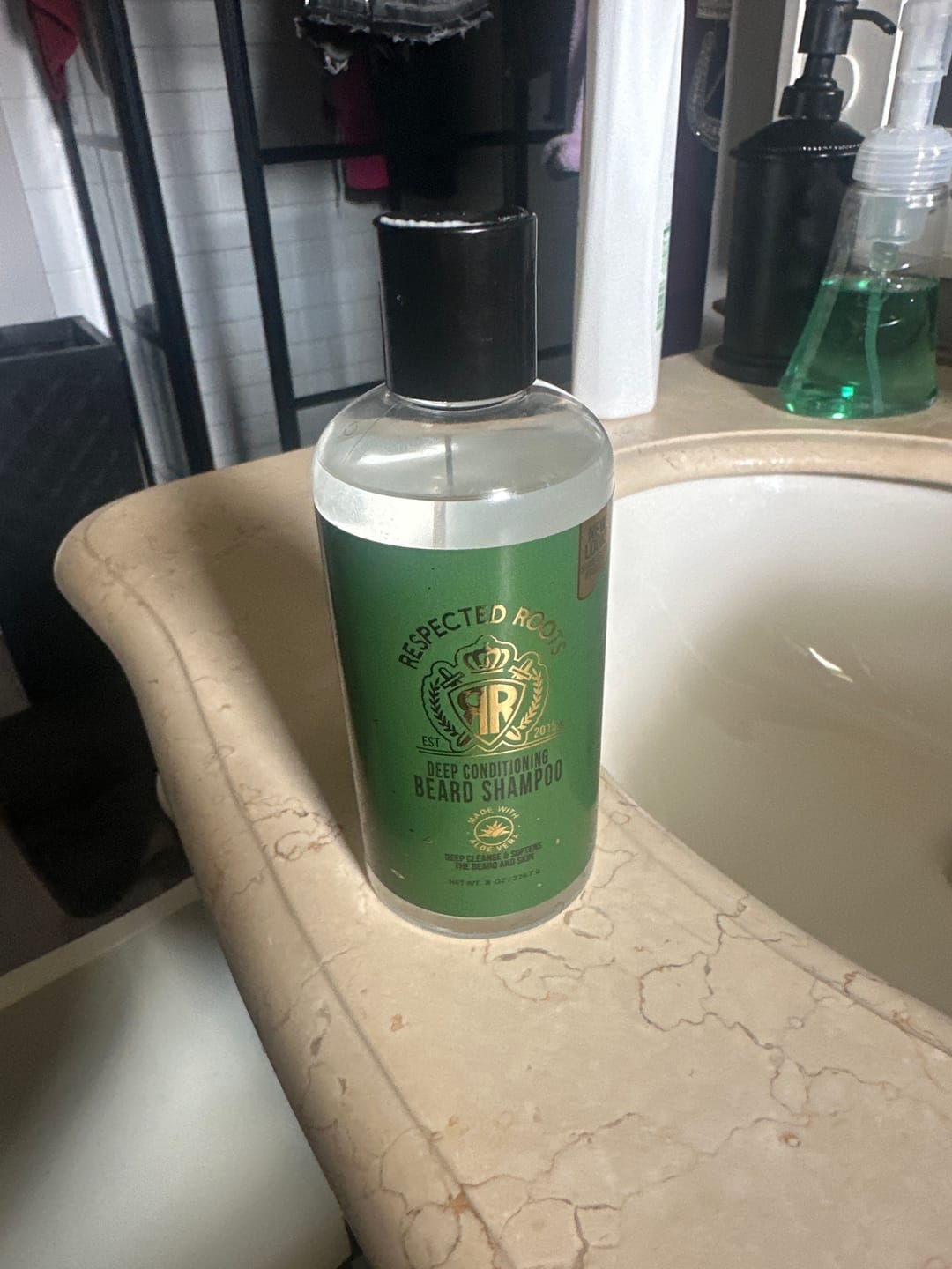 Customer photo review of Beard Shampoo
