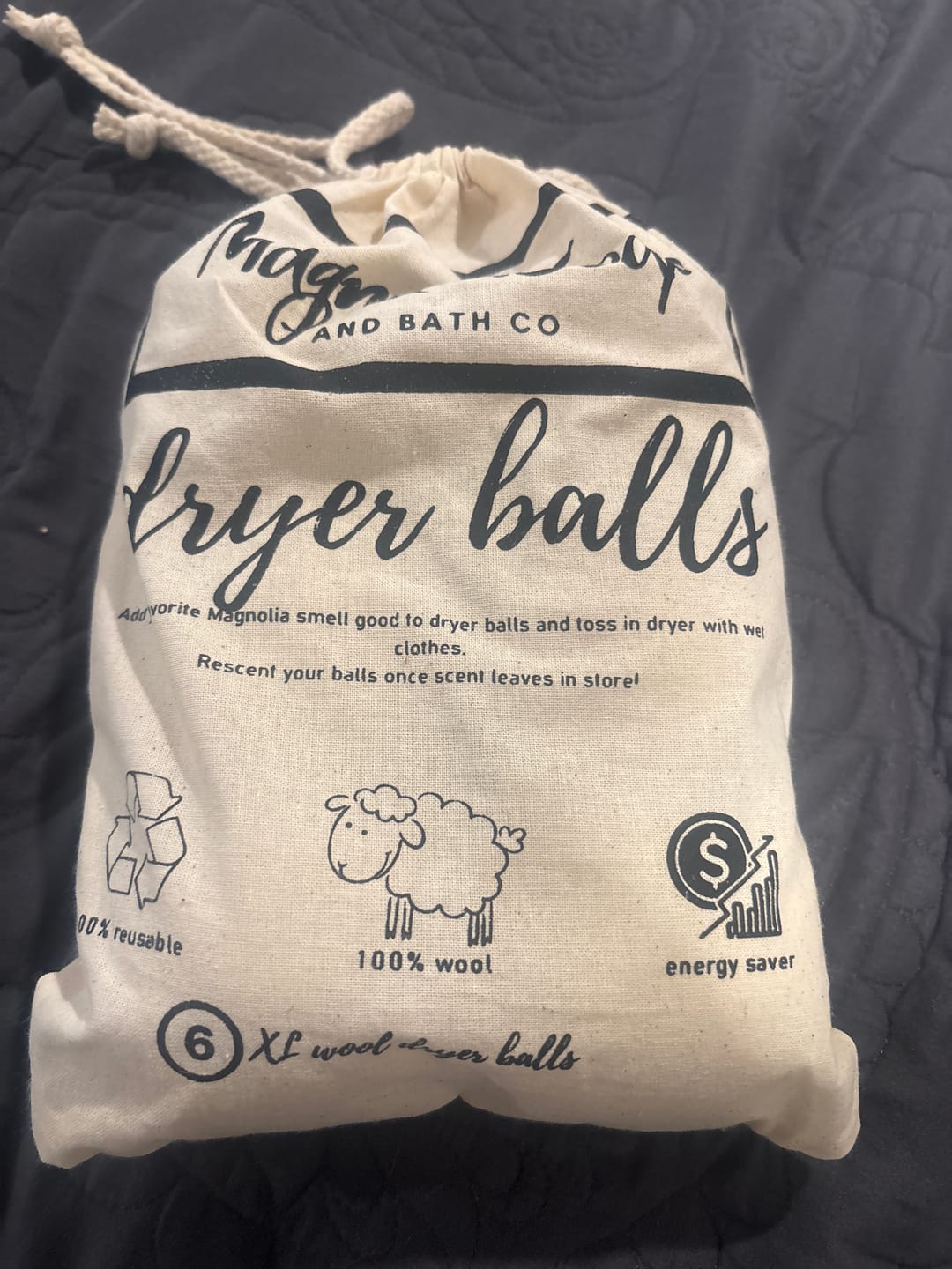 Customer photo review of Dryer Balls 6-pack