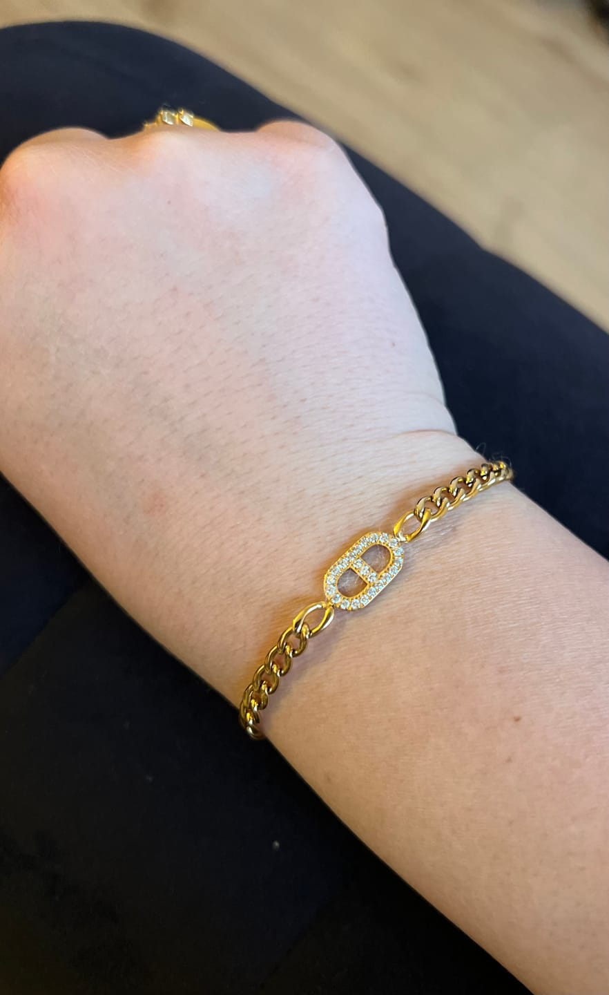 Customer photo review of Prestige 2 Armband | 18K vergoldet