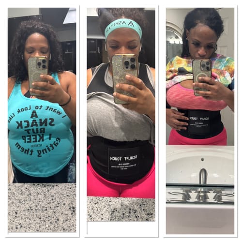 Customer photo review of (On Sale $0.01) Hourglass Girdle