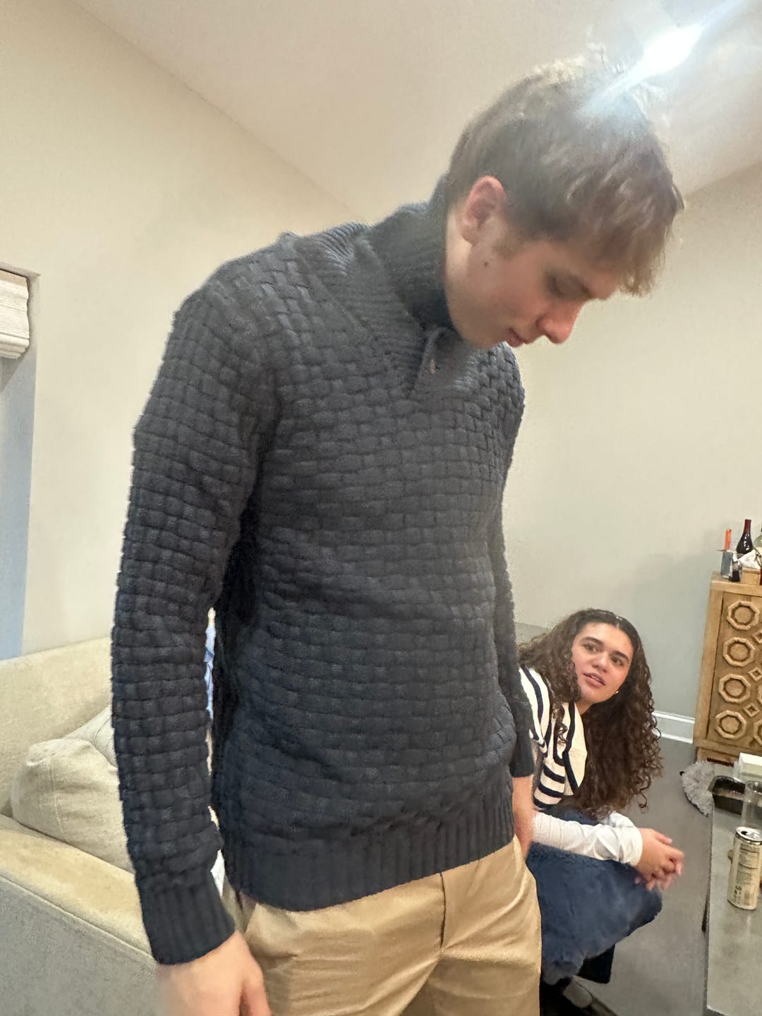 Customer photo review of Cozy-Rib Pullover (7 Designs)
