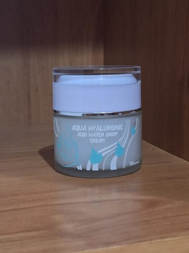 Customer photo review of Aqua Hyaluronic Acid Water Drop Cream