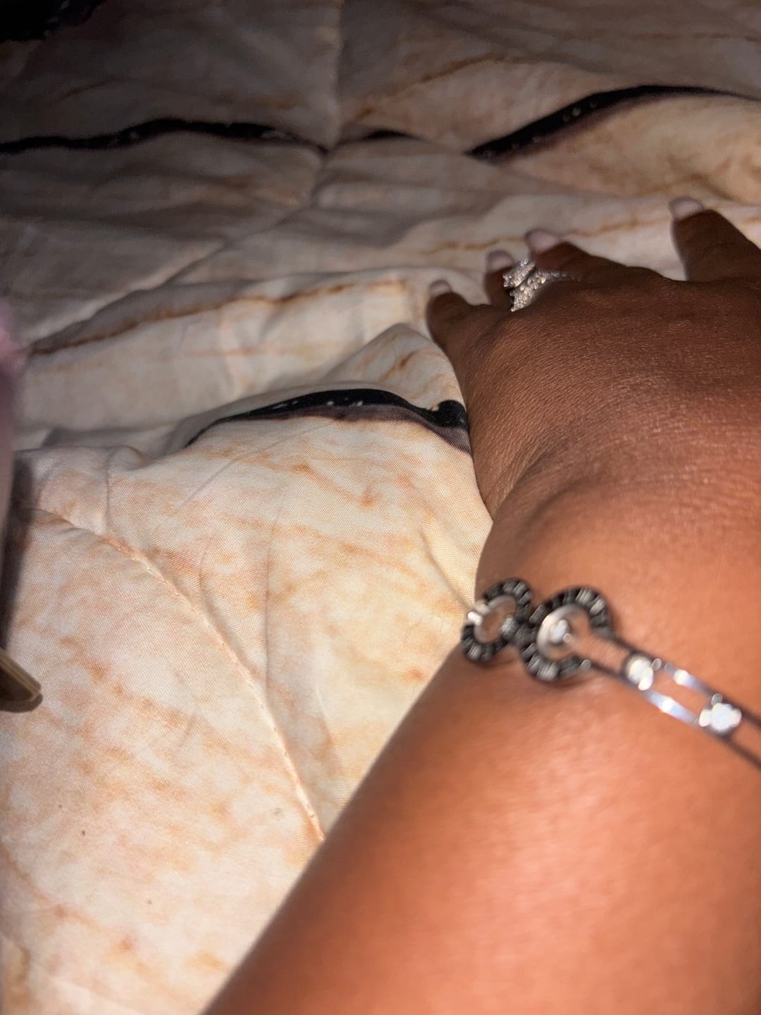 Customer photo review of Anjali Stainless Steel Bracelet Stack
