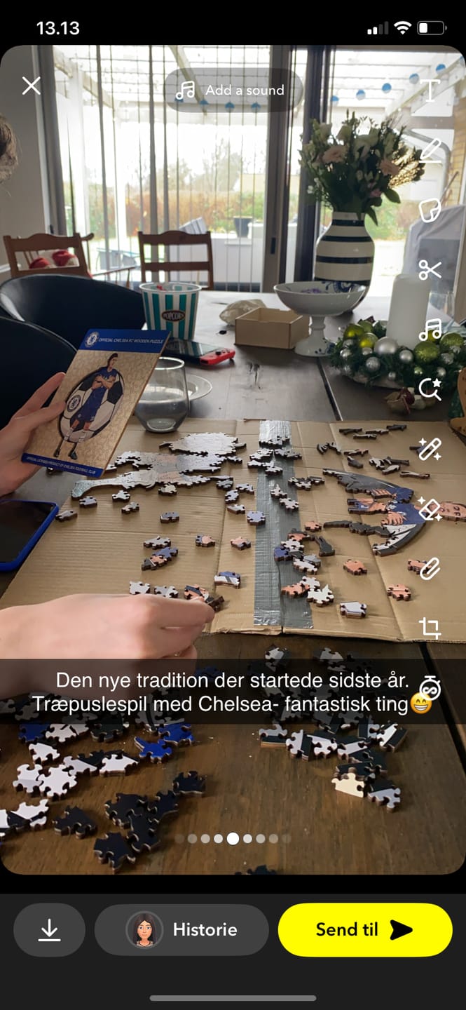 Customer photo review of Cole Palmer - Wooden Puzzle